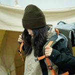 Japanese Style Solid Color Waffle-Knit Beanie - Women's Autumn/Winter Trendy Brand Cold Weather Cap, Men's Warm Knit Hat - Image 2