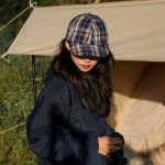 Japanese Style Color-Block Plaid Visor Cap - Women's Autumn/Winter Baseball Cap, Men's Trendy Street Style Soft Top Hat - Image 2